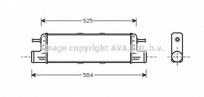 AVA QUALITY COOLING ms4285 -  Интеркулер